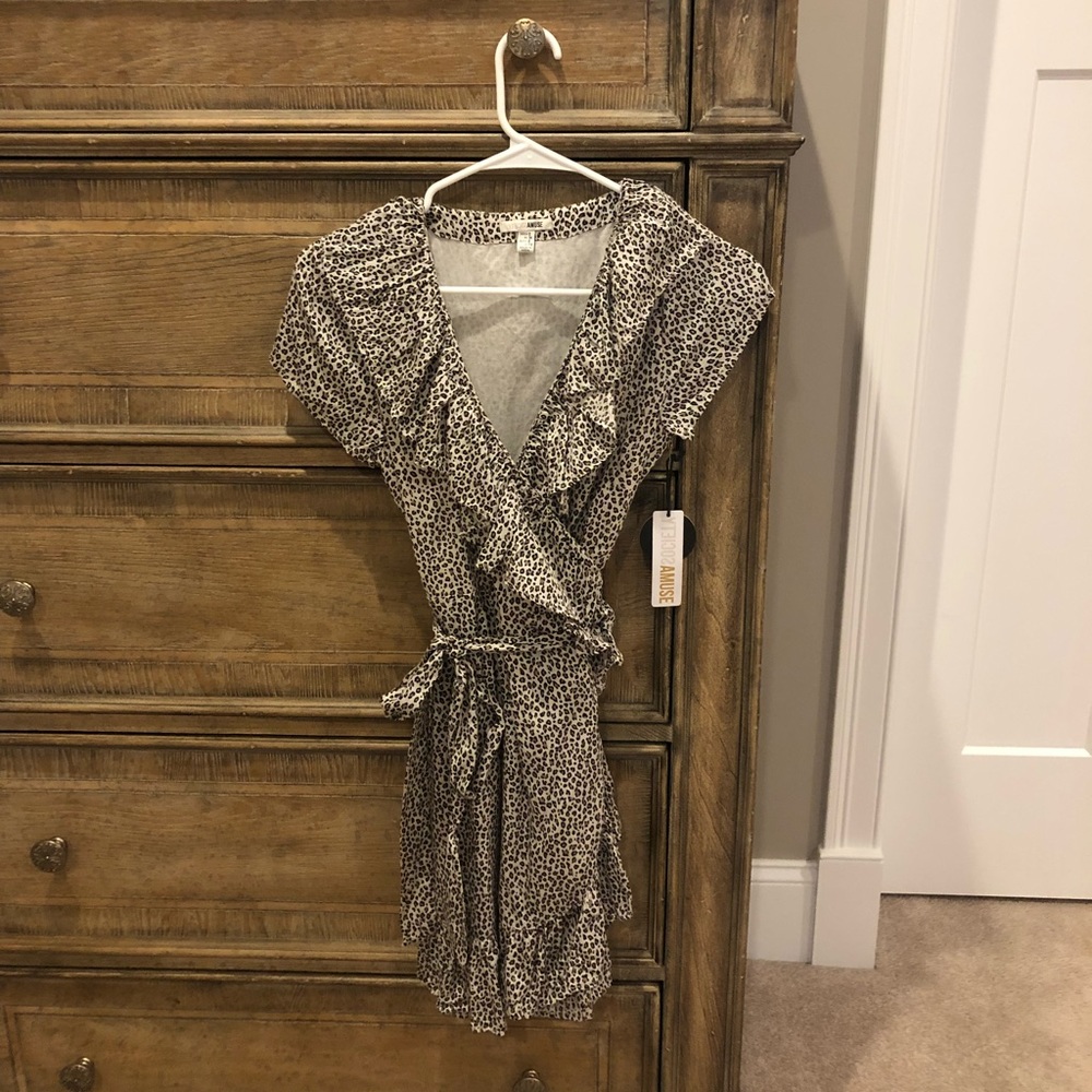 Brand New Amuse Society Wrap Dress